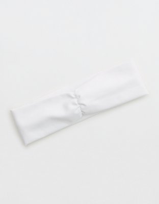 OFFLINE By Aerie The Hugger Cinch Headband - White
