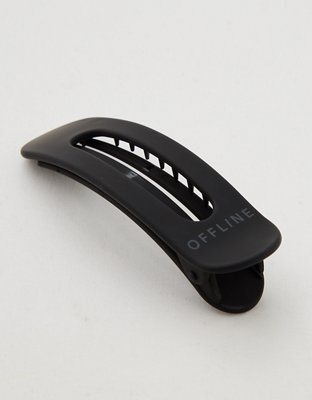 OFFLINE By Aerie Oval Claw Clip - True Black