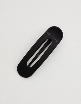 OFFLINE By Aerie Oval Claw Clip - True Black