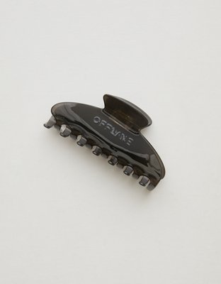 OFFLINE By Aerie Transparent Claw Clip - True Black