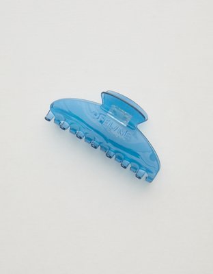 OFFLINE By Aerie Transparent Claw Clip - Marbled Blue