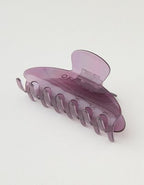 OFFLINE By Aerie Transparent Claw Clip - Royal Berry