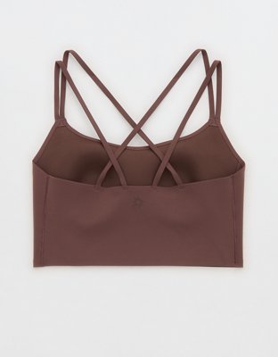 OFFLINE By Aerie Real Me XTRA Hold Up! Strappy Sports Bra - Relic
