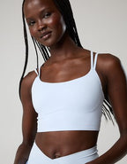 OFFLINE By Aerie Real Me XTRA Hold Up! Strappy Sports Bra - Eyelet Blue