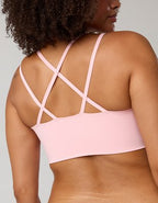 OFFLINE By Aerie Real Me XTRA Hold Up! Strappy Sports Bra - Club Pink