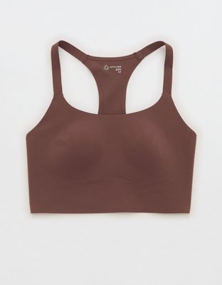 OFFLINE By Aerie Real Me Hold Up! Racerback Sports Bra - Relic