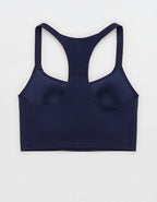 OFFLINE By Aerie Real Me Hold Up! Racerback Sports Bra - Royal Navy