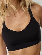 OFFLINE By Aerie Real Me XTRA Hold Up! Push Up Sports Bra - True Black