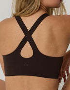 OFFLINE By Aerie Real Me XTRA Hold Up! Push Up Sports Bra - Deep Earth