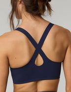 OFFLINE By Aerie Real Me XTRA Hold Up! Push Up Sports Bra - Royal Navy