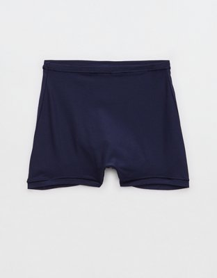 SMOOTHEZ Everyday Mid Rise Boyshort Underwear - Navy