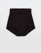 SMOOTHEZ Everyday Super High Waisted Boybrief Underwear - True Black