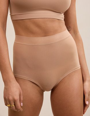 SMOOTHEZ Everyday Super High Waisted Boybrief Underwear - Beach Dune