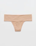 SMOOTHEZ Everyday Thong Underwear - Sands