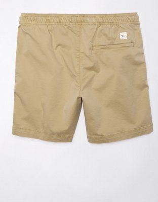 AE 7" Flex Lived-In Trekker Short - Khaki