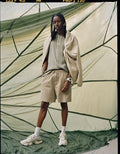 AE 7" Flex Lived-In Trekker Short - Khaki