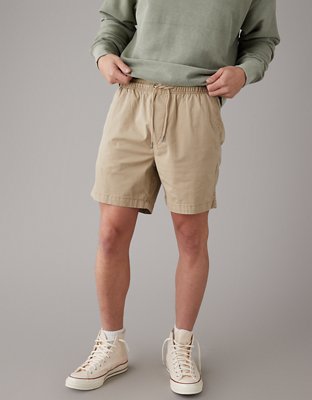 AE 7" Flex Lived-In Trekker Short - Khaki