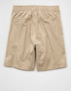 AE 24/7 Pleated Loose Club Short - Khaki