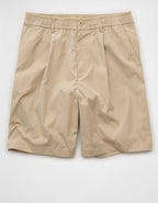 AE 24/7 Pleated Loose Club Short - Khaki