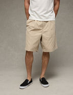 AE 24/7 Pleated Loose Club Short - Khaki