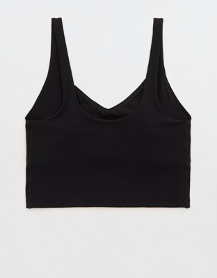 LSU Tigers OFFLINE By Aerie Low Key Sports Bra - Black