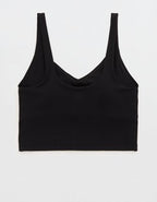 LSU Tigers OFFLINE By Aerie Low Key Sports Bra - Black