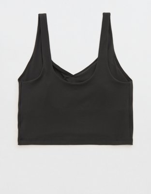 Texas Longhorns OFFLINE By Aerie Low Key Sports Bra - Onyx Black