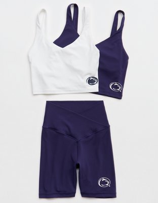 Penn State Nittany Lions OFFLINE By Aerie Low Key Sports Bra - Basic Navy