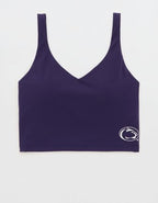 Penn State Nittany Lions OFFLINE By Aerie Low Key Sports Bra - Basic Navy