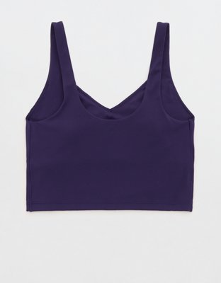 Michigan Wolverines OFFLINE By Aerie Low Key Sports Bra - Classic Navy