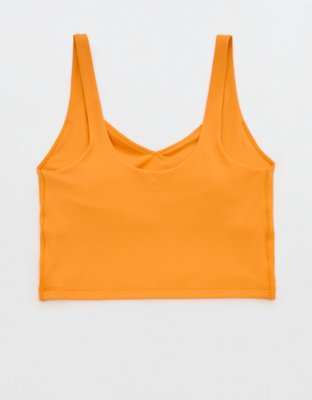 Tennessee Volunteers OFFLINE By Aerie Low Key Sports Bra - Orange Flare