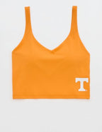 Tennessee Volunteers OFFLINE By Aerie Low Key Sports Bra - Orange Flare