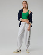 Notre Dame Fighting Irish OFFLINE By Aerie Low Key Sports Bra - Green