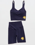 Notre Dame Fighting Irish OFFLINE By Aerie Low Key Sports Bra - Blue Street
