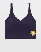 Notre Dame Fighting Irish OFFLINE By Aerie Low Key Sports Bra - Blue Street