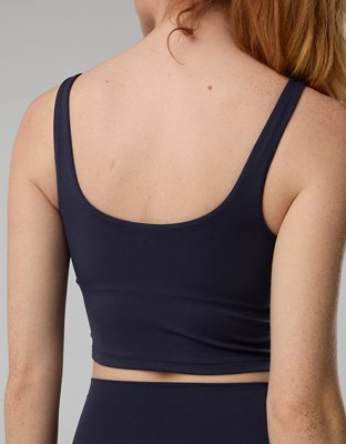 Notre Dame Fighting Irish OFFLINE By Aerie Low Key Sports Bra - Blue Street