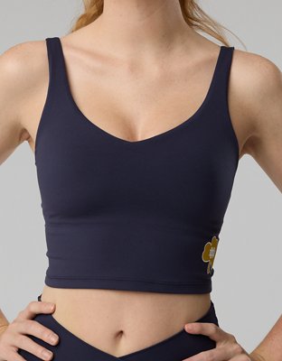 Notre Dame Fighting Irish OFFLINE By Aerie Low Key Sports Bra - Blue Street