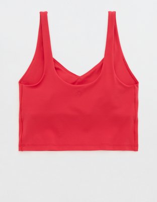 Ohio State Buckeyes OFFLINE By Aerie Low Key Sports Bra - Bright Red