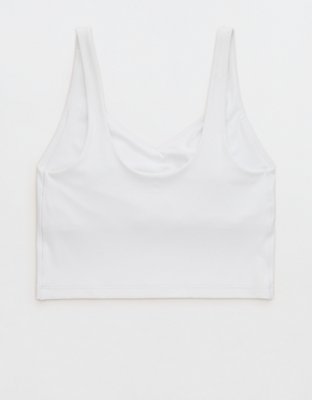 Alabama Crimson Tide OFFLINE By Aerie Low Key Sports Bra - White