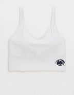 Penn State Nittany Lions OFFLINE By Aerie Low Key Sports Bra - Air White