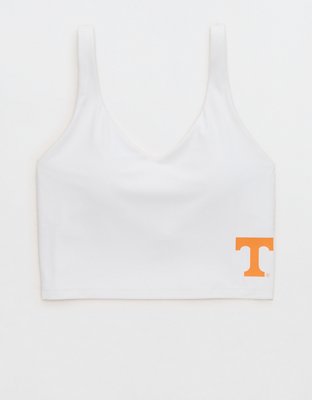 Tennessee Volunteers OFFLINE By Aerie Low Key Sports Bra - Bright White