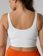 Florida Gators OFFLINE By Aerie Low Key Sports Bra - Cool White