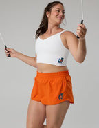 Florida Gators OFFLINE By Aerie Low Key Sports Bra - Cool White