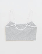 Superchill Cotton Bra Top - Grey