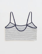 Superchill Cotton Bra Top - Medium Heather Gray