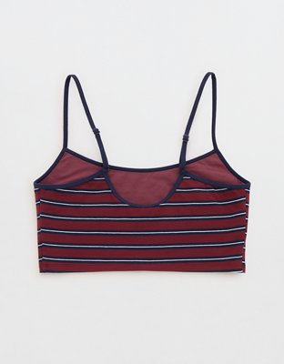 Superchill Cotton Bra Top - Deep Ruby