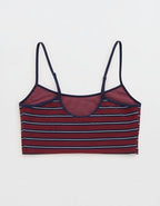 Superchill Cotton Bra Top - Deep Ruby