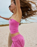 Aerie Happiest Tube Top - Hot Fuchsia