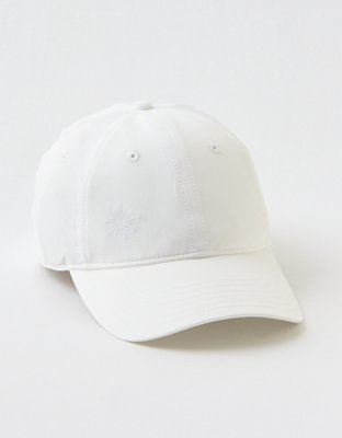 OFFLINE By Aerie Nylon Baseball Hat - White