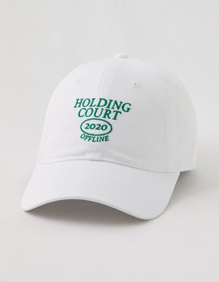 OFFLINE By Aerie Bungee Twill Baseball Hat - White
